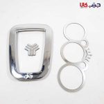 ست اسپرت قاب دنده و زه پنل تیبا (استیل آبکاری) Tiba