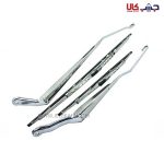 تیغه برف پاک کن استیل بالدار پراید