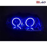 چراغ جلو سمند طرح گلس آبی