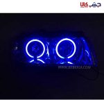 چراغ جلو سمند طرح گلس آبی