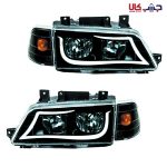 چراغ جلو پژو ۴۰۵ طرح آکورد سفید