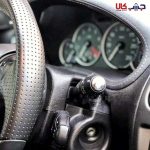 دکمه سر دسته کام استیل پژو 206 (دکمه تریپ کروم)