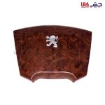 قاب وسط فرمان پژو پارس جدید (طرح چوب) Peugeot