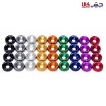 بست پیچ و واشر رنگی اسپرت ماشین