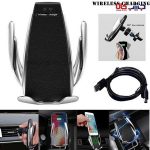 هولدر موبایل با قابلیت شارژ وایرلس خودرو مدل S5 - Image 7