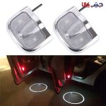 چراغ زیر درب پژو, چراغ زیر دری, لوگو زیر در, لوگو زیر در سمند, لوگو زیر در کیا, ولکام لایت, ولکام لایت خودرو