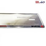 قاب پلاک, قاب پلاک اسپرت خودرو, قاب پلاک خودرو ورث, قاب پلاک مدل ورث, قاب پلاک نقره ای, قاب پلاک نقره ای ورث