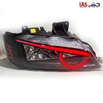 چراغ جلو اسپرت پرشیا, چراغ جلو اسپرت پژو پارس, چراغ جلو پرشیا, چراغ جلو پرشیا طرح انگری, چراغ جلو پژو پارس, لوازم جدید پارس