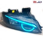 چراغ جلو پژو پارس طرح انگری مولتی کالر - Image 8