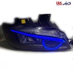 چراغ جلو پژو پارس طرح انگری مولتی کالر - Image 6