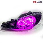 چراغ جلو 206, چراغ جلو اسپرت 206, چراغ جلو اسپرت پژو 206, چراغ جلو پژو 206, چراغ جلو پژو 206 اسپرت, چراغ جلو پژو 206 نئون دار, قیمت چراغ جلو پژو 206