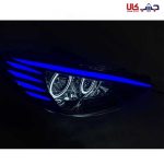 چراغ جلو پژو ۲۰۶ طرح دایره ابرو آبی سامورایی - Image 4