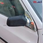 روکش استیل پایه آینه بغل پراید بسته 2عددی