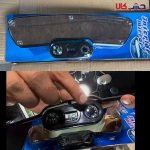 آینه وسط خودرو ساعت دار قطب نما و شیب سنج