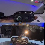 آینه وسط خودرو ساعت دار قطب نما و شیب سنج - Image 3